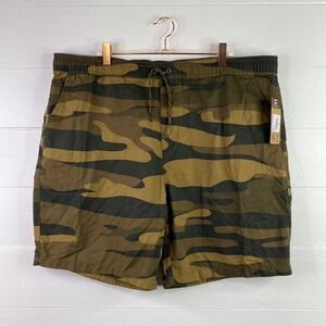 DAKINE ROCKWELL Field Camo Hybrid 19" Shorts Drawstring With‎ Pockets Size XXL